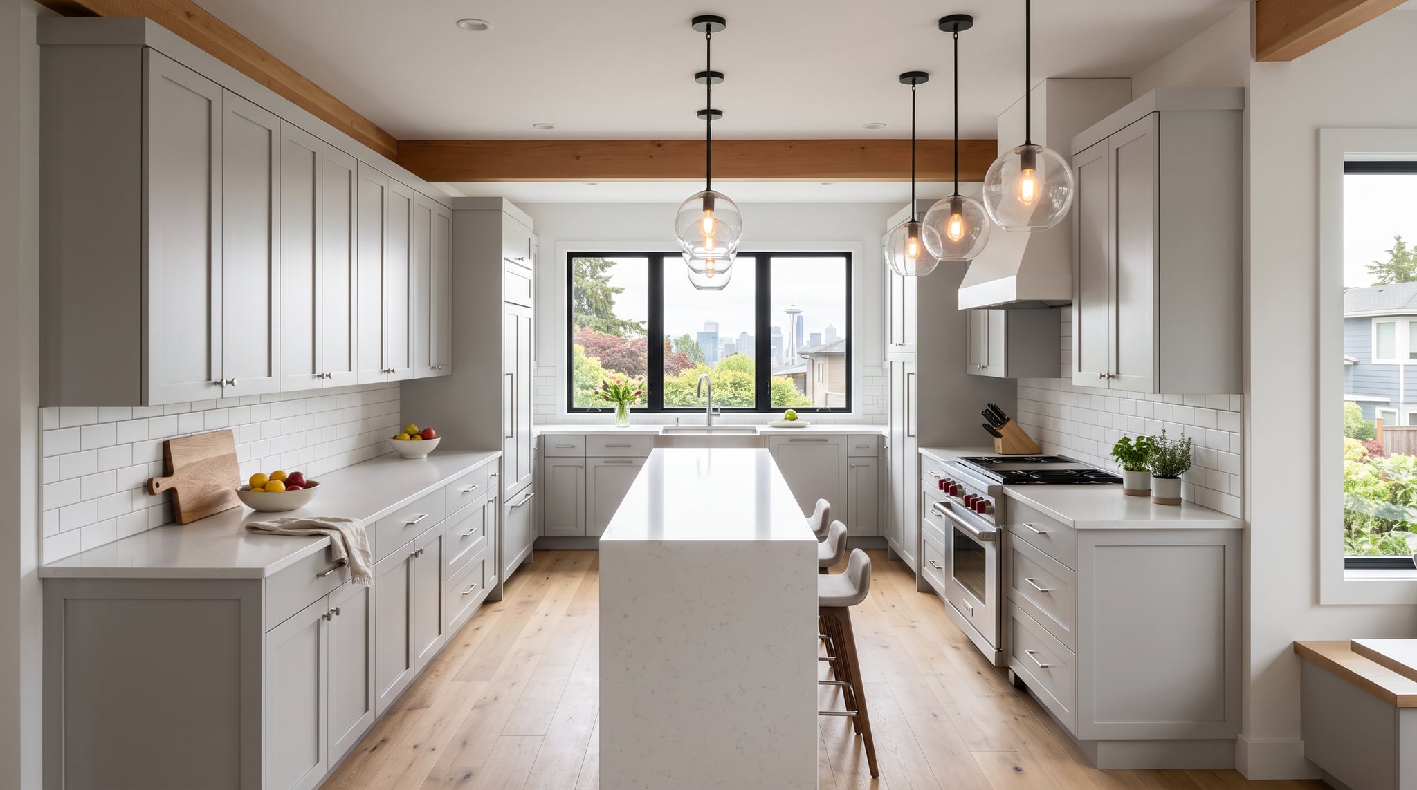 Arias Kitchen Remodeling Company, kitchen remodeling in Seattle, finished project